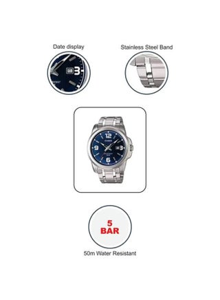 CASIO Men's Enticer Analog Watch MTP-1314D-2AVDF Best Price