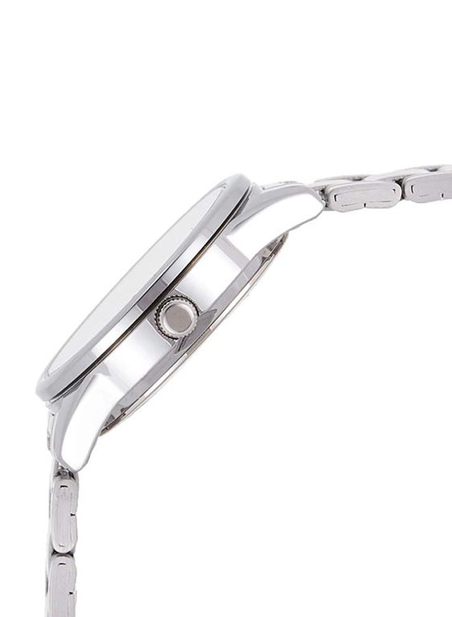 CASIO Women's Water Resistant Stainless Steel Analog Watch LTP-V005D-7B - 34 mm - Silver - Image 4