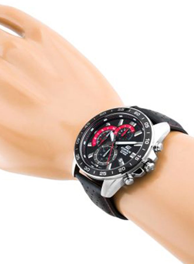 CASIO Men's Edifice Water Resistant Chronograph Watch EFV-550L-1AVUDF - 53 mm - Black - Image 4