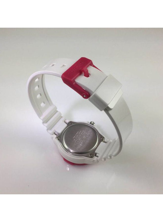 كاسيو ساعة يد رياضية بعقارب طراز LRW200H-4BV - مقاس 34 مم - لون أبيض للنساء - Image 5