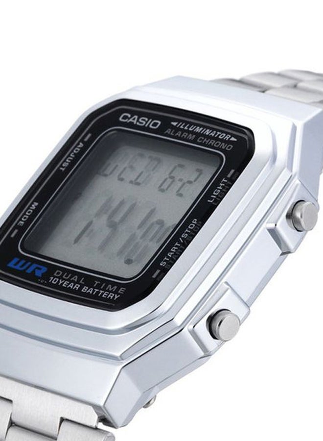 CASIO Men's Classic Digital Watch A178wa-1Av - 34 mm - Silver  - Image 5