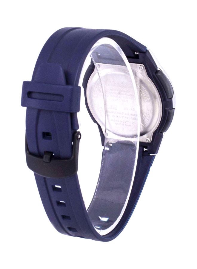 CASIO Men's Fishing Gear Analog & Digital Watch AW-82-2 - 47 mm - Blue  - Image 3