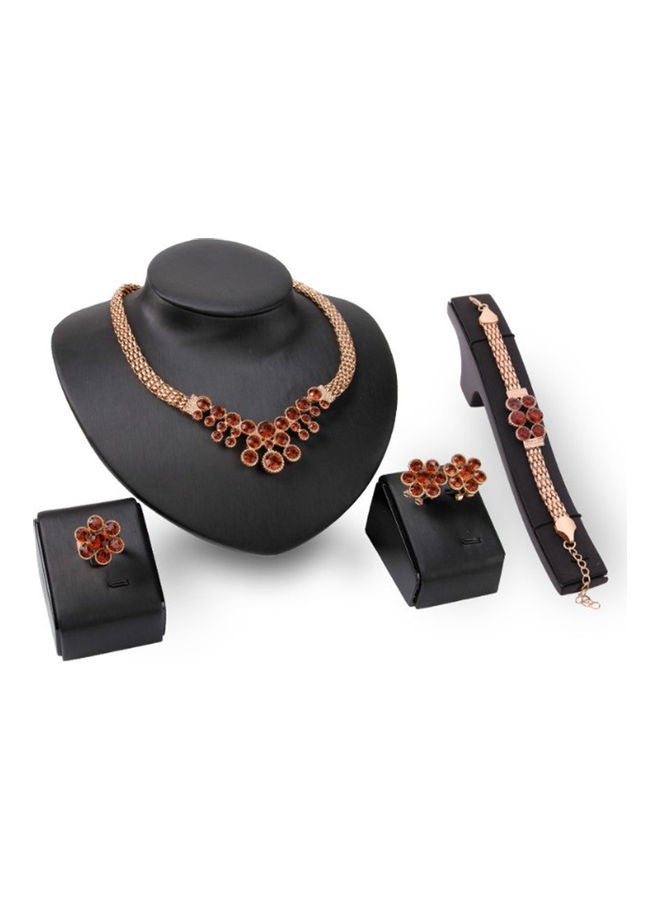 جو باي طقم مجوهرات إليجانت مكون من 4 قطع - Image 1