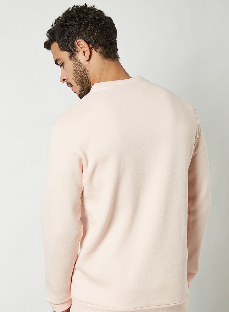 STATE 8 Plain Oversized Sweatshirt Pink - Image 3