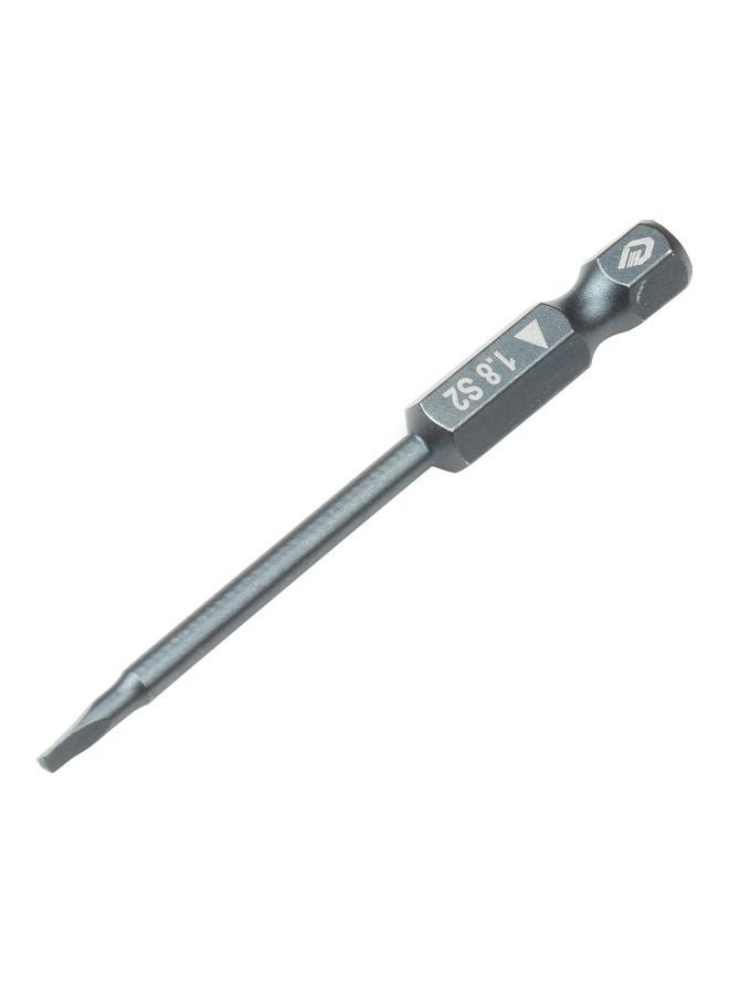 10-Piece Hex Shank Magnetic Screwdriver Bit Set Grey  - Image 2