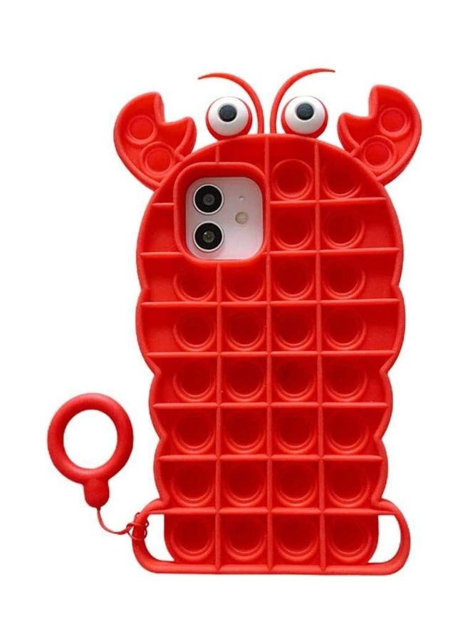 XiuWoo Protective Case Cover with Hanger For Apple iPhone 12 Mini Red - Image 1