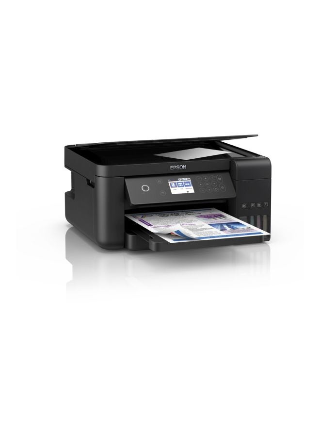 EPSON - L6160 Wi-fi Duplex All-in-one Ink Tank Printer Black - Image 1