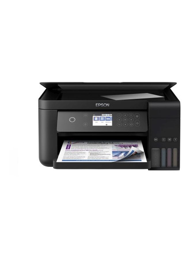 EPSON - L6160 Wi-fi Duplex All-in-one Ink Tank Printer Black - Image 1