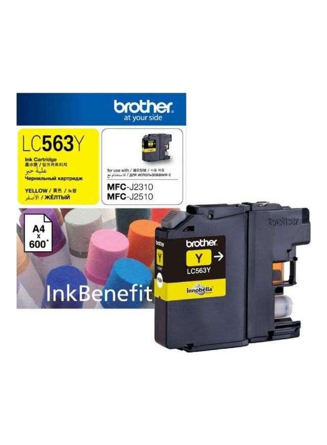 brother LC563 Ink Cartridge Yellow - Image 3