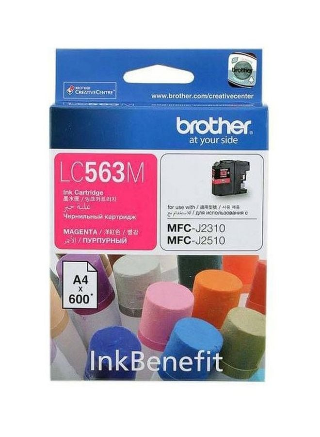 brother LC563M InkBenefit Toner Cartridge Magenta - Image 3