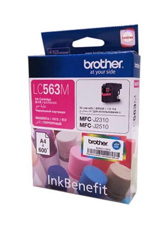 brother LC563M InkBenefit Toner Cartridge Magenta - Image 4