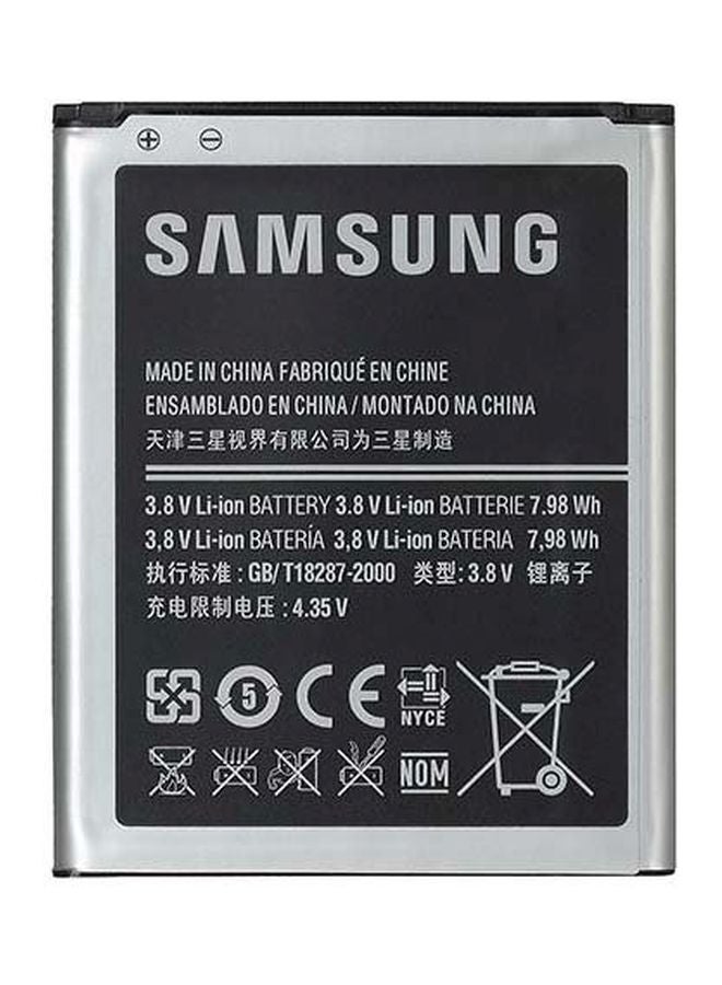 سامسونج - بطارية بديلة لهاتف سامسونج جالاكسي جراند i9082 طراز EB535163LU 2100.0 mAh أسود/فضي - Image 1