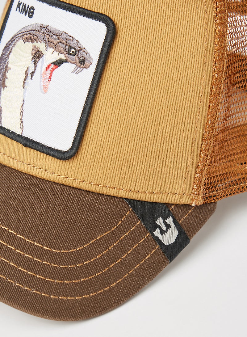 Goorin Bros. King Cobra Patch Cap Brown  - Image 4