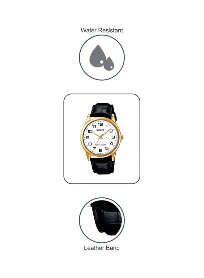 CASIO - Water Resistant Analog Couple Watch Set MTP/LTP-V001GL-7BUDF - Image 1
