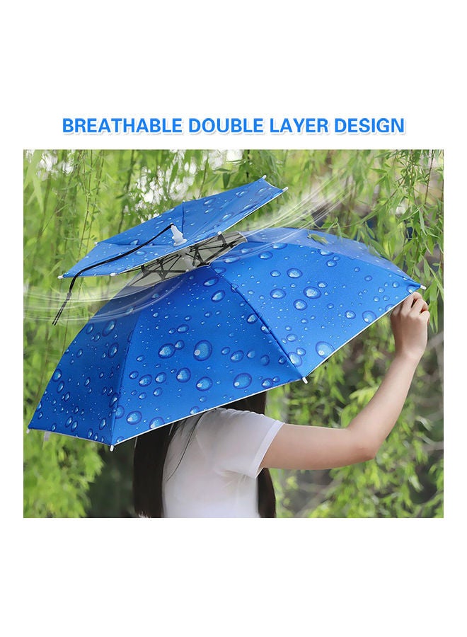 Double-Layer Windproof and Rainproof Fishing Umbrella