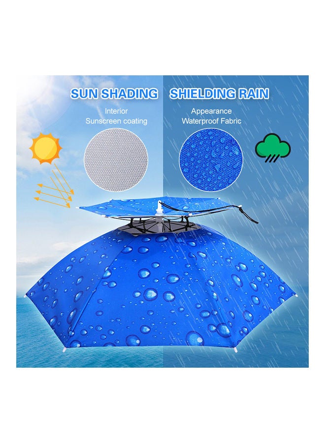 Double-Layer Windproof and Rainproof Fishing Umbrella