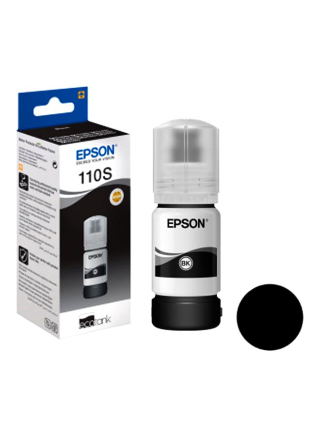 EPSON 110S EcoTank Ink Bottle Black  - Image 5