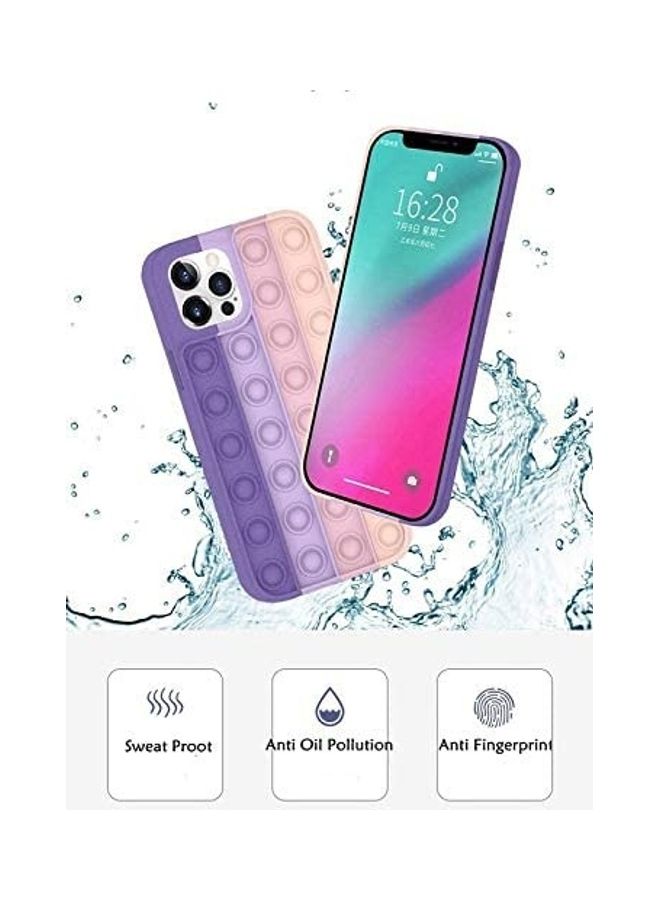 XiuWoo Pop Fidget Bubble Protective Case Cover For Apple iPhone 12 Pro Multicolour - Image 3