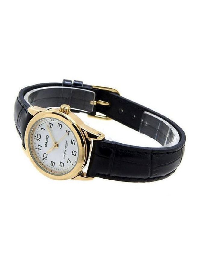 كاسيو ساعة يد بعقارب من سلسلة دريس طراز MTP-V001GL-7BUD - مقاس 45 مم - لون أسود للرجال - Image 5