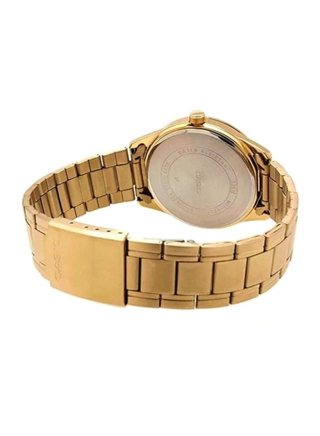 Women's Dress Water Resistant Analog Watch LTP-V005G-7BUDF - 34 mm - Gold - v1619178480/N14154935A_10