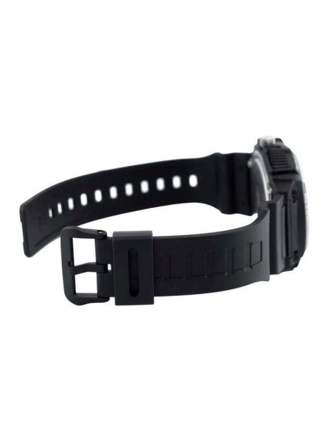 CASIO - Men's Resin Analog Watch MCW-200H-1AVDF - 56 mm - Black - Image 1
