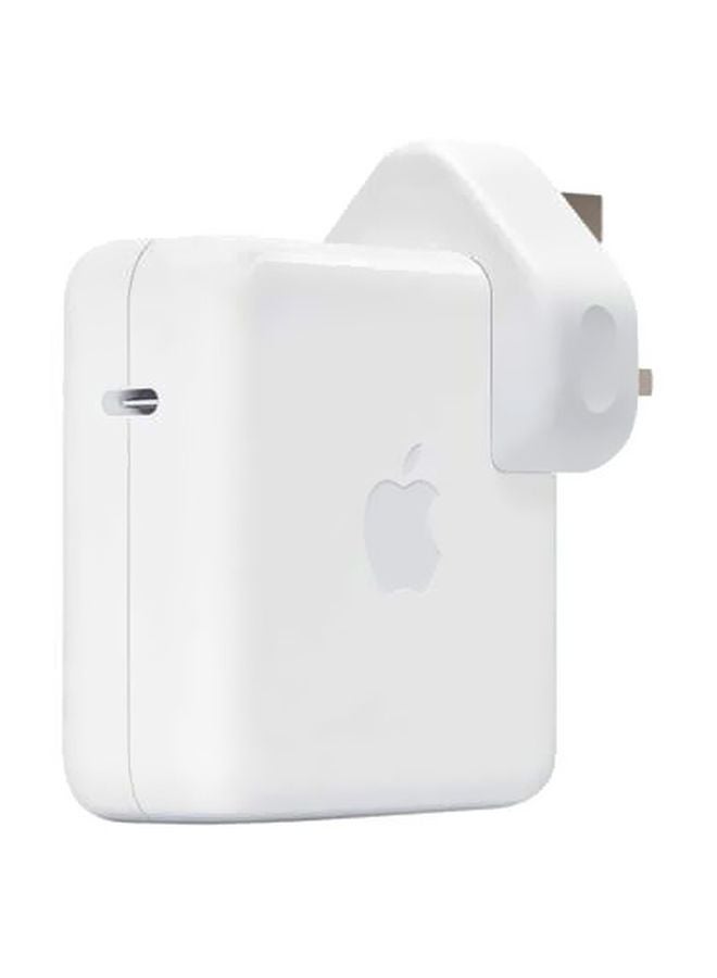 Apple - USB-C Power Adapter White/Silver - Image 1