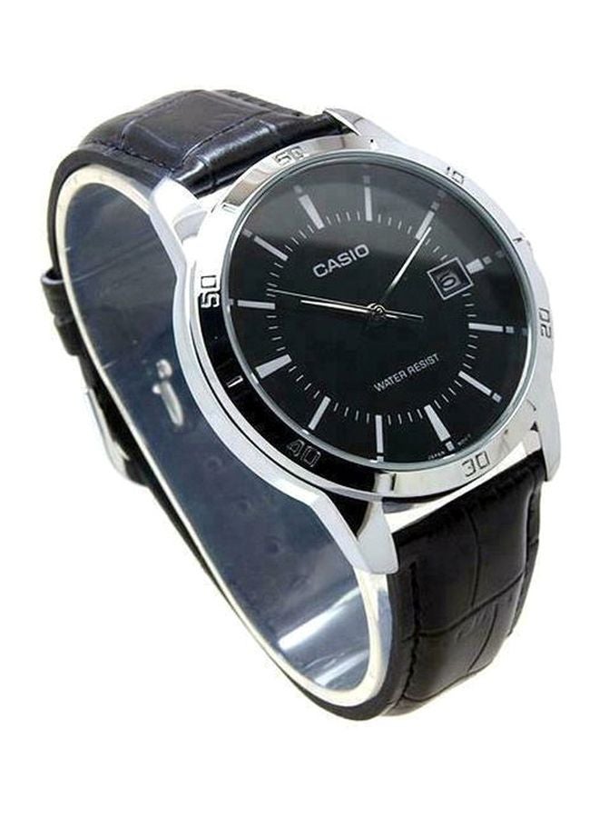 CASIO Men's Enticer Analog Watch MTP-V004L-1ADF - 42 mm - Black - Image 4