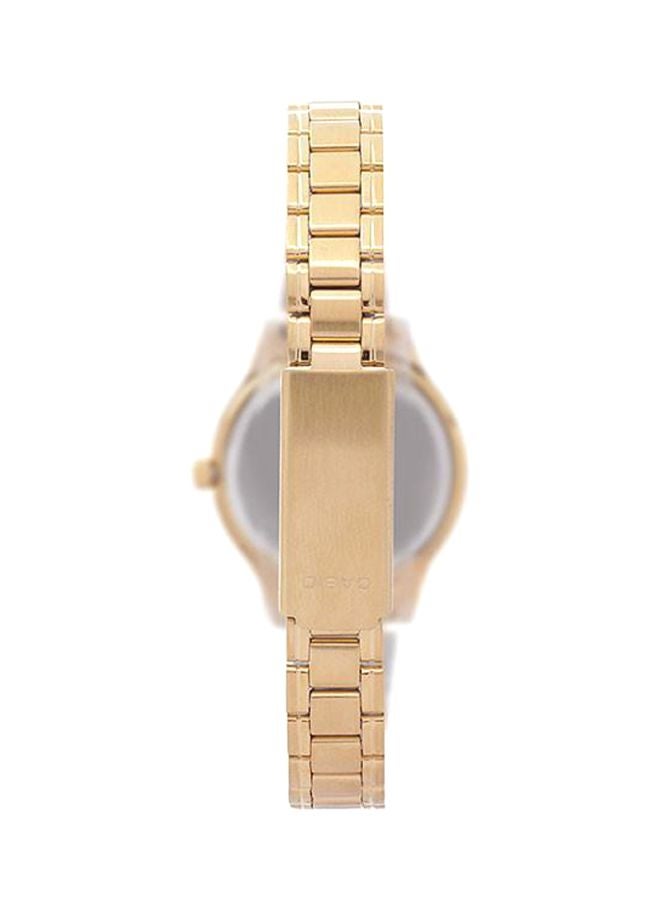 CASIO Women's Water Resistant Stainless Steel Analog Watch Ltp-1128N-9ADF - Image 4