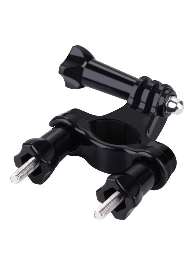 Ozone - Bicycle Handlebar Seat post Clamp With Three-way Adjustable Pivot Arm mount holder For GoPro 1 2 3 ST-02 Black - Image 1