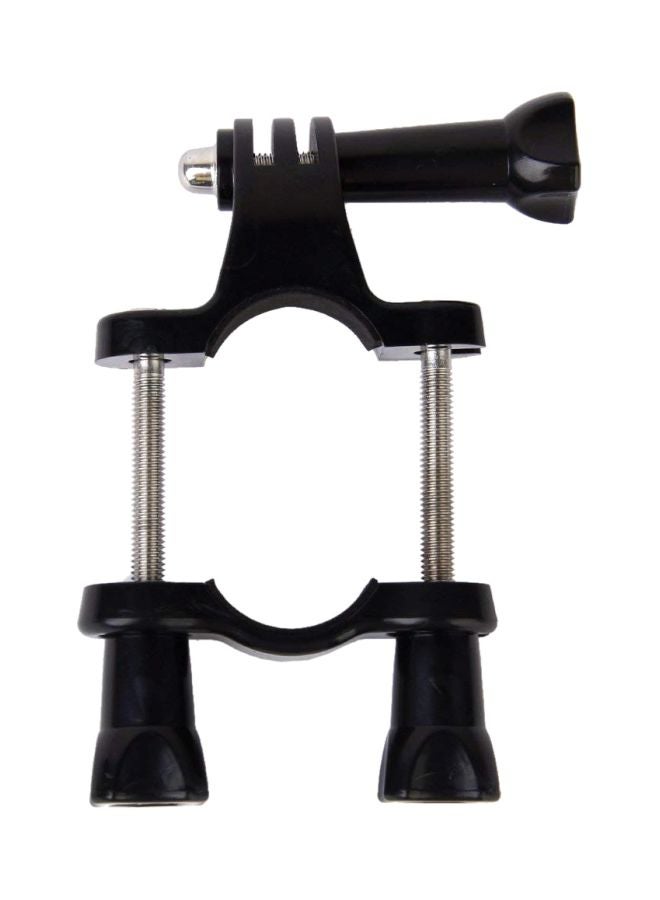 Ozone - Bicycle Handlebar Seat post Clamp With Three-way Adjustable Pivot Arm mount holder For GoPro 1 2 3 ST-02 Black - Image 1