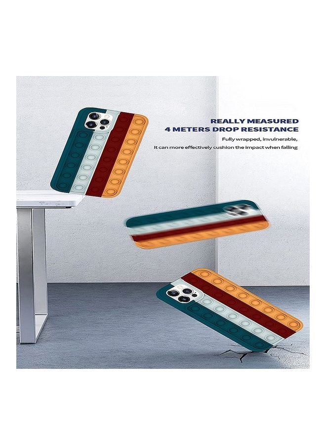 XiuWoo Pop Fidget Toy Phone Case Cover For Apple iPhone 12 Pro Max Multicolour - Image 4