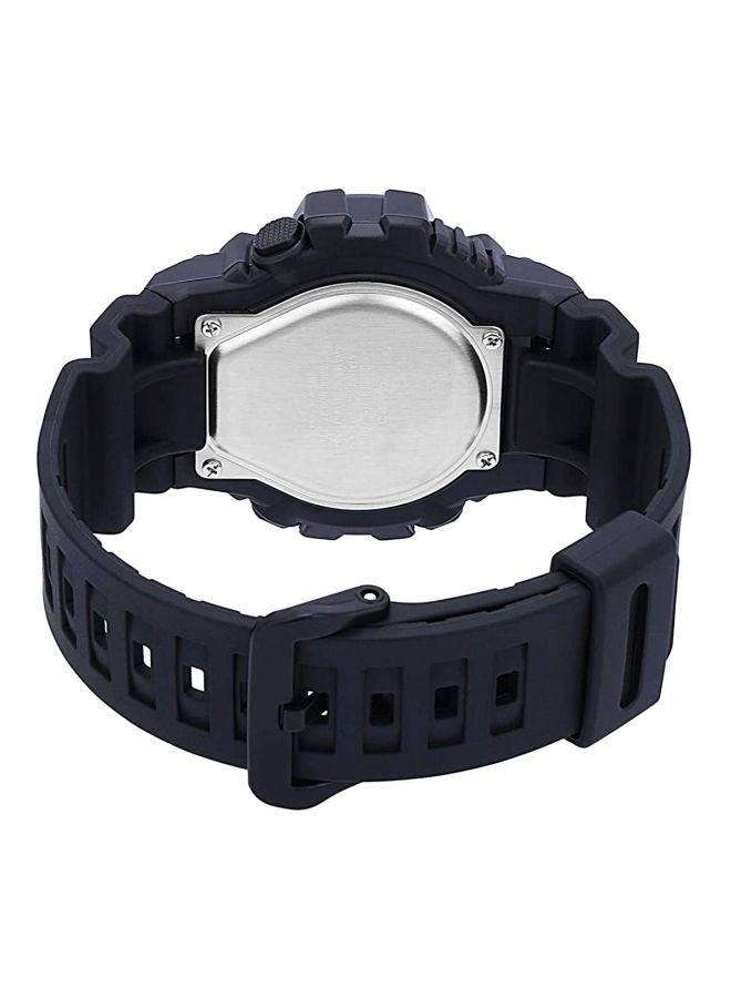 CASIO Men's Water Resistant Analog & Digital Watch HDC-700-9AVEF - 53 mm - Black - Image 2