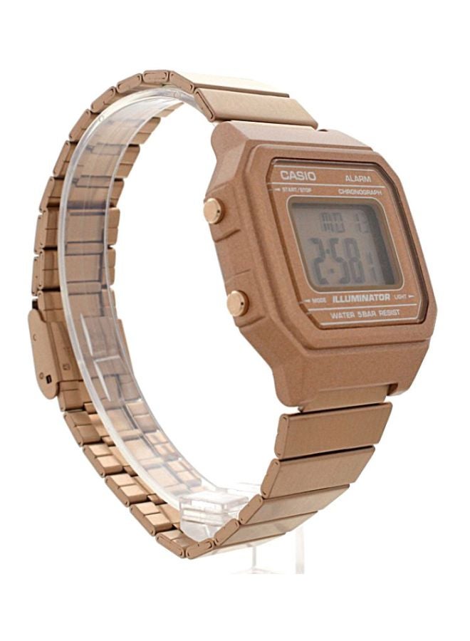 CASIO - Men's Vintage Digital Watch B650WC-5ADF - 43 mm - Rose Gold - Image 1
