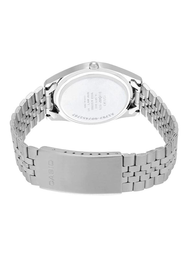 CASIO Men's Enticer Analog Watch MTP-1129A-7ADF - 36 mm - Silver - Image 5