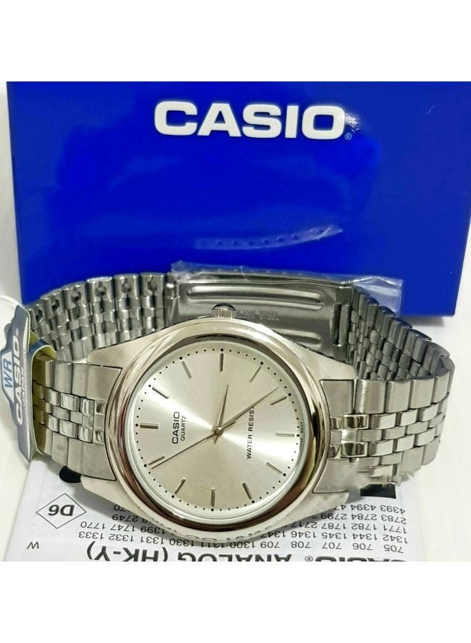 CASIO Men's Enticer Analog Watch MTP-1129A-7ADF - 36 mm - Silver - Image 4