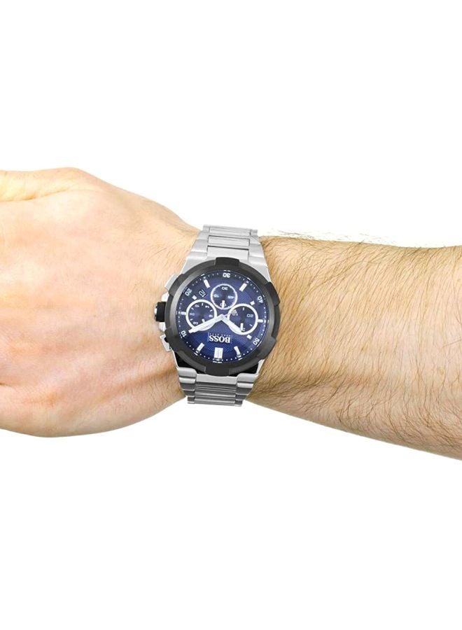 HUGO BOSS - Men's Supernova Stainless Steel Chronograph Watch 1513360 - Image 1