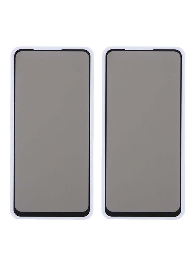 Dragon Privacy Glass Screen Protector For Huawei Y9S  Pack Of 2 Clear/Black  - Image 1