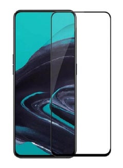 5D Glass Screen Protector For Oppo Reno 2 Black  - Image 1