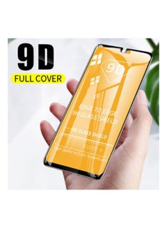 5D Glass Screen Protector For Samsung Galaxy A12 Black  - Image 2