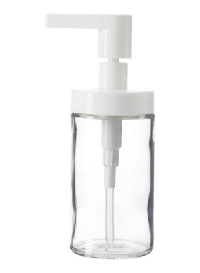 موزع صابون زجاجي شفاف - Image 1