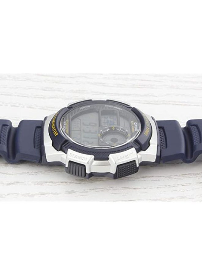 CASIO Men's Caballero Digital Watch AE-1000W-2AVEF - 44 mm - Blue - Image 4