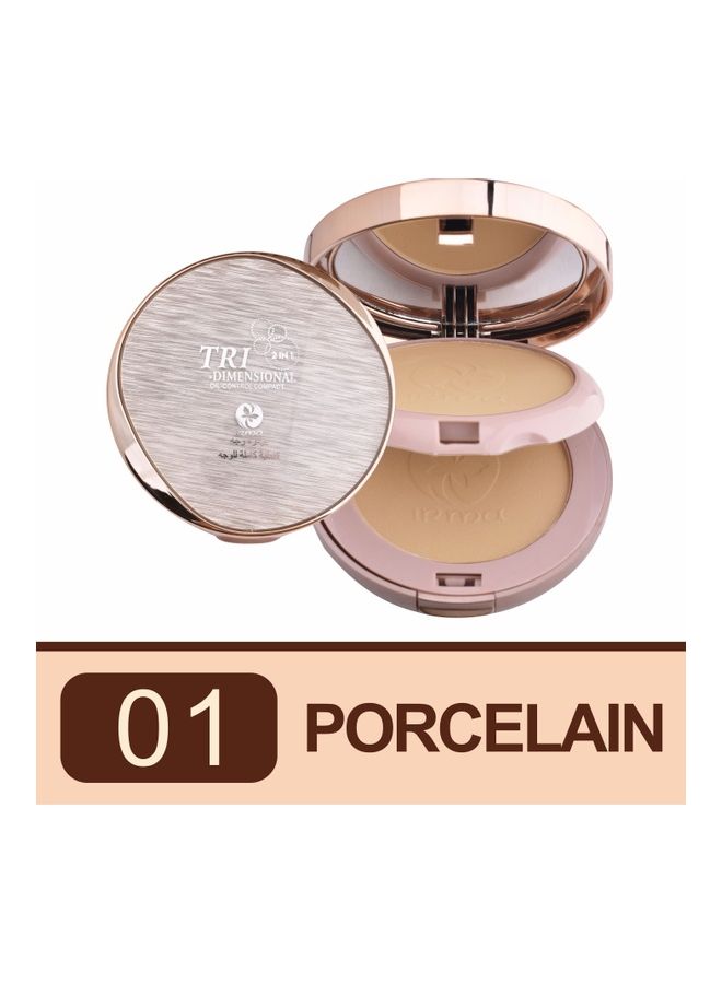 irma Anti-Stress Face Powder 01 Porcelain - Image 1