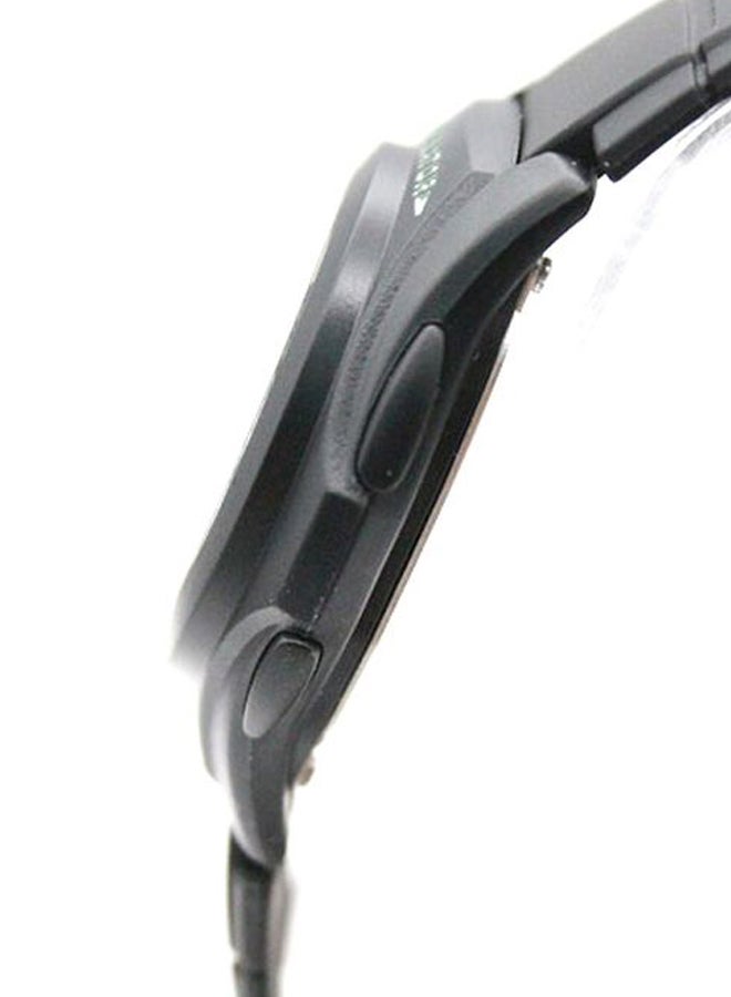 كاسيو ساعة يد رقمية بسوار من السيليكون طراز F-200W-1A - قياس 40 مم - لون أسود للرجال - Image 4