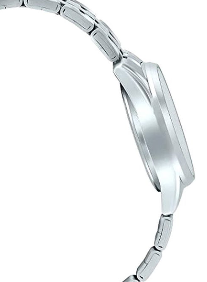 كاسيو ساعة يد إنتايسر بعقارب طراز MTP-1335D-7A - قياس 44 مم - فضي للرجال - Image 3