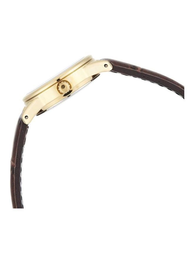 CASIO Women's Water Resistant Analog Watch LTP-V001GL-1 - 31 mm - Brown - Image 3