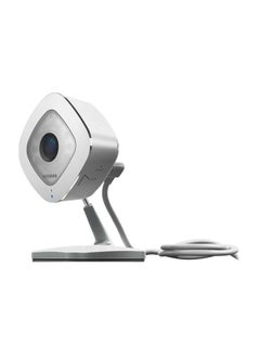 نت جير كاميرا مراقبة Arlo Q 1080 بكسل عالية الوضوح بميزة عرض الصوت VMC3040 أبيض  - Image 5