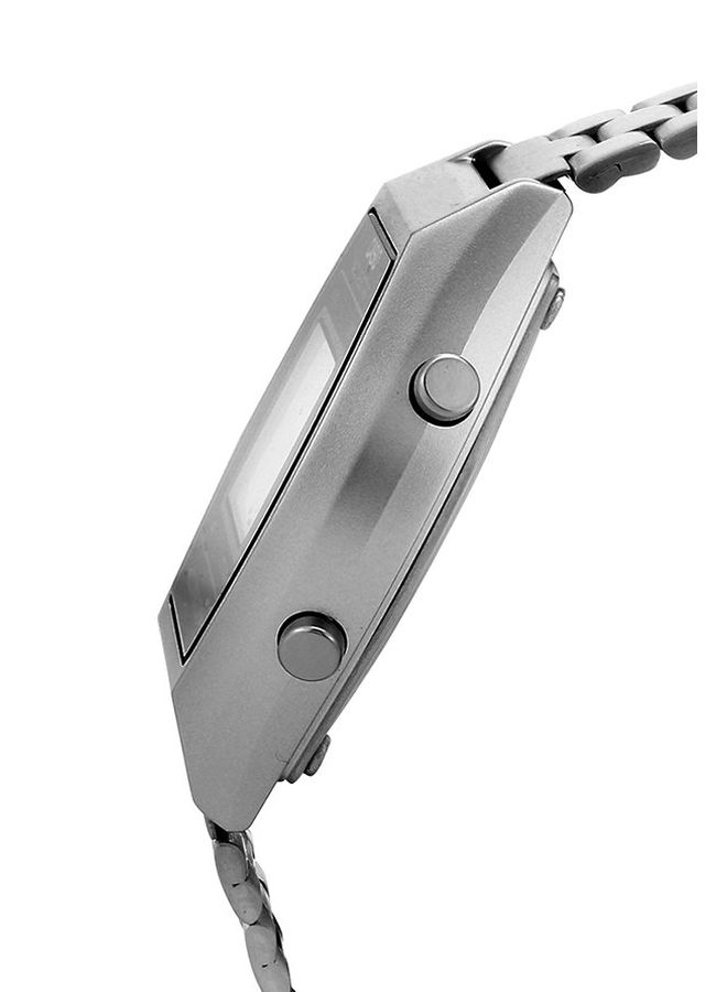 CASIO Women's Water Resistant Digital Watch LA680WA-1DF - 34 mm - Silver - Image 3