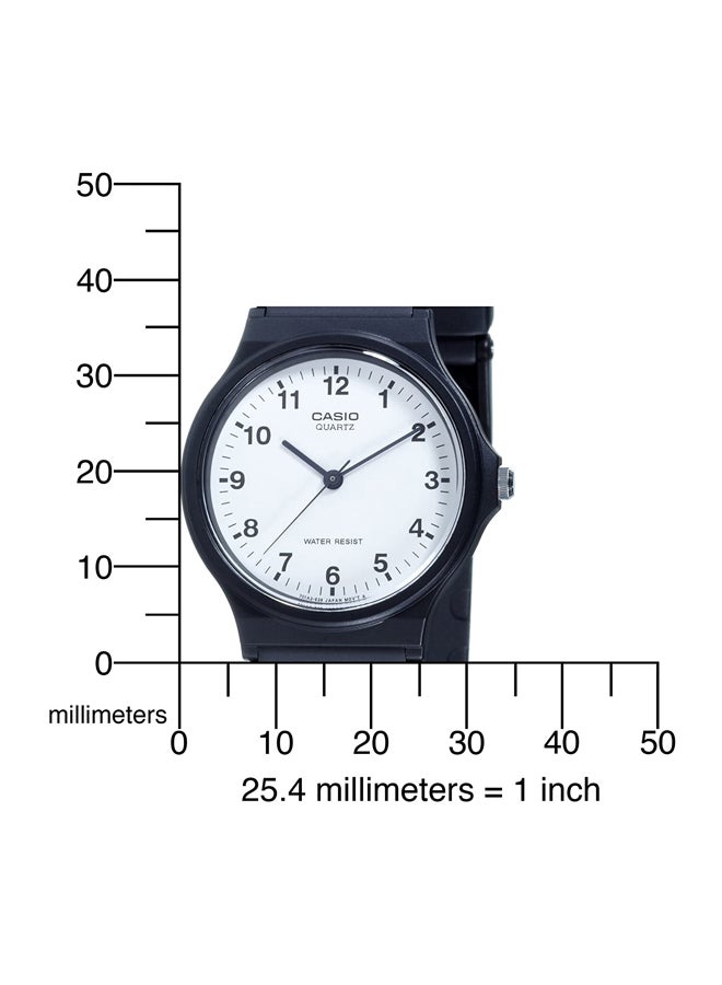 كاسيو ساعة يد كلاسيكية بعقارب طراز MQ-24-7B2LDF (سي ان) - 34 ملم - لون أسود للرجال - Image 5