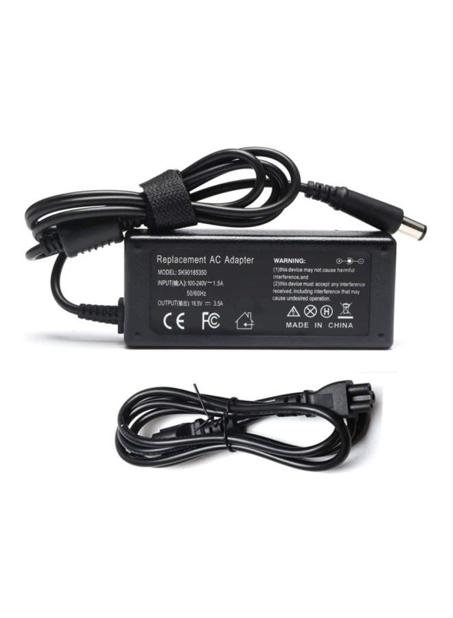 HP - Replacement AC Charging Adapter For Pavilion Dv4/Dv5 Series/G50/G60 Series Black - Image 1