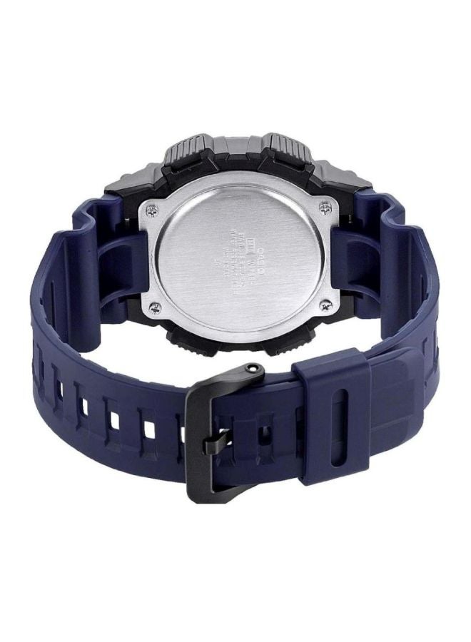كاسيو ساعة يد رقمية كاباليرو طراز W-735H-2AVEF - مقاس 51 مم - لون أزرق للرجال - Image 2